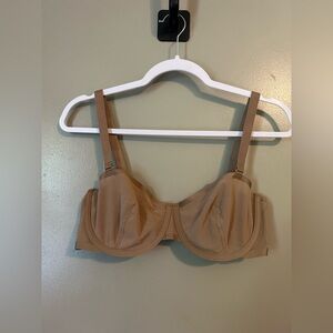 CUUP the Balconette sheer nude bra size 36 D